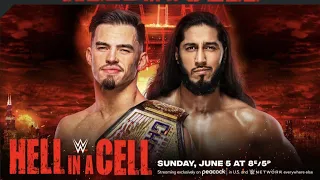 United States Champion Theory vs. Mustafa Ali HELL IN A CELL PPV 2022