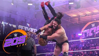 Edris Enofé vs. Guru Raaj: WWE 205 Live, Dec. 31, 2021