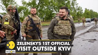 Ukrainian President Zelensky visits Ukrainian troops serving on frontline | WION