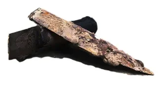 Restoration rusty antique knife | Restore old battle knife