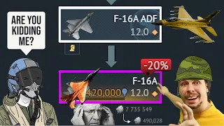 I FINALLY GOT THE F-16A! (I need 420k more for another F-16A copy)