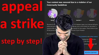 How to appeal a strike on YouTube