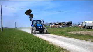 Big Engine Tractors Acceleration and Sound