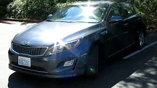 KIA Optima Hybrid на русском