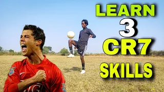 Learn CR7 crazyyy football skills ll dribble like CR7