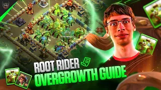 ROOT RIDER OVERGROWTH GUIDE | TOWNHALL 16 ATTACK GUIDE | CLASH OF CLANS