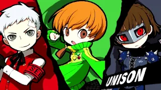 Persona Q2 New Cinema Labyrinth Akihiko, Chie & Makoto Unison Attack