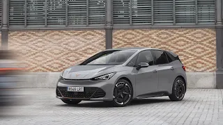 2022 CUPRA Born ⚡ Electric Car in Vapor Grey ⚡ Driving Scenes, Exterior & Interior