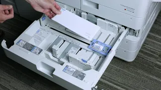 How to Print Envelopes on a Canon imageRUNNER Advance Series| SumnerOne