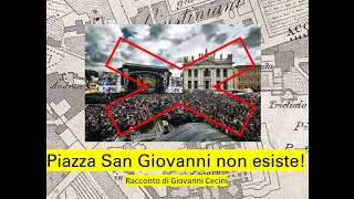 PIAZZA SAN GIOVANNI NON ESISTE! racconto toponomastico di Giovanni Cecini