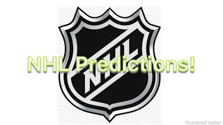 MY 2019 NHL Playoff Predictions! | Sports boys