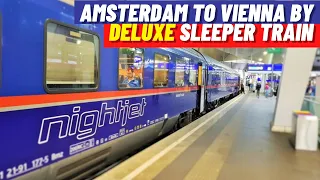 14 HOURS in Deluxe Nightjet Sleeper train: Amsterdam to Vienna