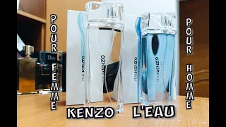 KENZO L'EAU -  POUR HOMME (1999) & POUR FEMME (1996) c Randewoo - обзор легендарных свежих ароматов!