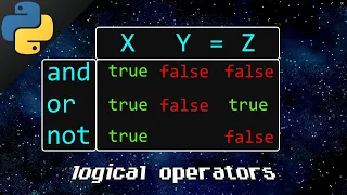 Python logical operators 🔣