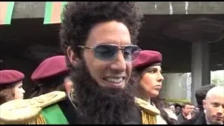 Sacha Baron Cohen's "THE DICTATOR" FUNNY interviews