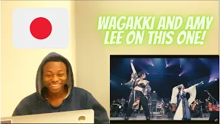 Wagakki Band ft. Amy Lee: Senbonzakura/ 千本桜 (Live Premium Symphonic Night 2) | REACTION