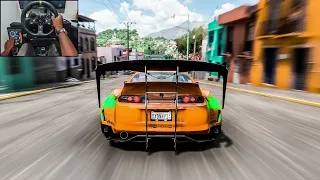 Paul Walker Toyota Supra - Forza Horizon 5 (Steering Wheel + Shifter) Fast and Furious Gameplay