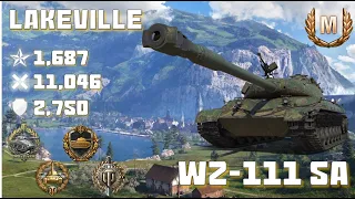World of Tanks WZ-111 model 5A - 8 Kills 11K Damage