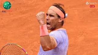 Hubert Hurkacz vs Rafael Nadal Italian Open 2024 | Tennis ATP Masters 1000 Live🔴