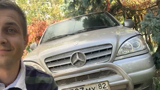 Расходы за год владения Mercedes-Benz W163 ML 320