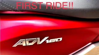 2024 HONDA ADV160   Welcome to America 🇺🇸 First Ride Impressions a