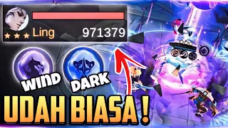 LING DMG HAMPIR 1 JUTA, UDAH BIASA ! MAGIC CHESS MOBILE LEGENDS TERBARU