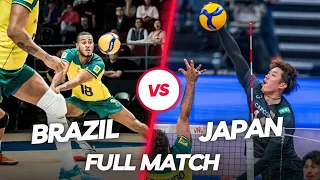 EPIC FIVE SET MATCH! Brazil vs Japan Full Game - VNL 2023