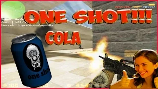 ★ONE SHOT cola cs★папулина ферма★ Папуля кс ★ cs 1.6.★кс 1.6. приколы★ ван шот кс 1.6