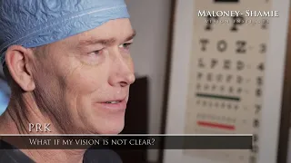 What If My Vision Isn't Clear After PRK? | Maloney-Shamie Vision Institute