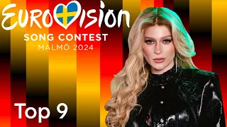 Das Deutsche Finale 2024 🇩🇪- My Top 9 (Germany Eurovision 2024)