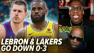 Unc & Ocho react to Lebron & Lakers losing Game 3 to Nikola Jokic & Nuggets | Nightcap