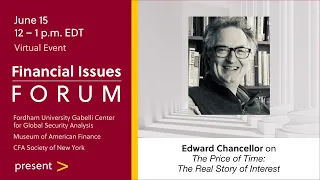 Edward Chancellor on “The Price of Time: The Real Story of Interest”