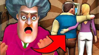 NAMORADO DA PROFESSORA DO MAL TRAIU ELA! Scary Teacher 3D