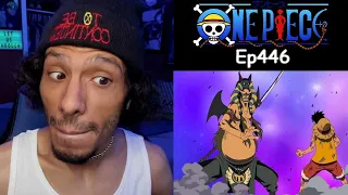 One Piece Episode 446 Reaction | Manager VS Captain |