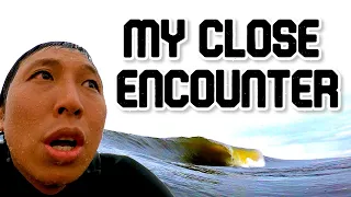 CLOSE ENCOUNTER | Overcoming My FEAR of Riding This Wave