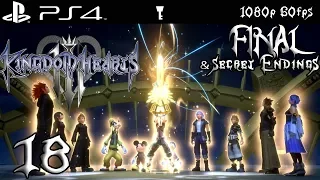 Kingdom Hearts 3 Walkthrough 18 Final Boss & Secret Endings - Proud Mode (1080p 60fps)