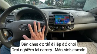 Bán chưa được thì lắp thêm đồ chơi . Camry 2003 168 tr bstp . Bao sài ngon bao quay đầu thoải mái