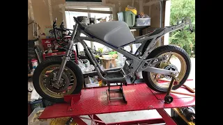 RZ500 fresh restoration shake down ride and final reveal