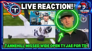 Ryan Tannehill Misses Tyjae Spears for an EASY Tennessee Titans TOUCHDOWN vs Saints! | LIVE Reaction