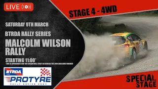 LIVE! Malcolm Wilson Rally 2024 - Stage 4 - 4WD