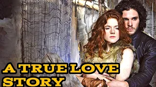 Kit Harington fell in love with Rose Leslie and Ygritte at the same time