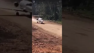 A abandoned corporate Jet Takeoff Guatemalan Air Force Pilot