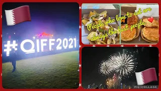 Qatar International Food Festival 2021 with fireworks