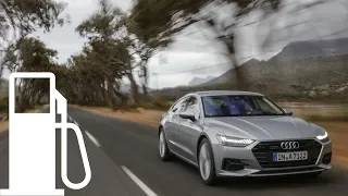 Audi A7 55 TFSI quattro - fuel consumption (economy): city, highway, autobahn :: [1001cars]