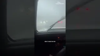 Car flipped by Hurricane Idalia on South Carolina highway