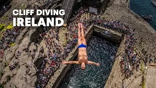 Diving from Irish skies - Red Bull Cliff Diving World Series 2014