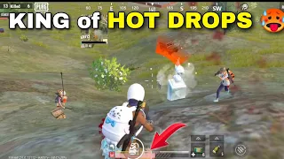 KING OF HOT DROPS 🥵👿 CLEAR HOT DROPS | PUBG MOBILE LITE BGMI LITE