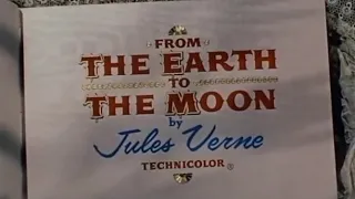 From the Earth to the Moon 1958 title sequence