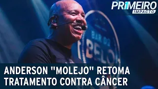 Vocalista do Molejo revela que câncer voltou: “vou lutar até o fim” | Primeiro Impacto (23/05/23)