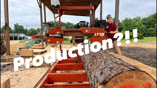 Lt15 Woodmizer PROduction Capabilities?!!